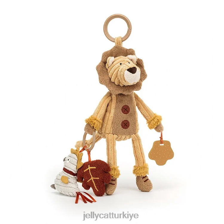 oyuncak Jellycat cordy roy aslan aktivite oyuncağı sarı JNF4L748