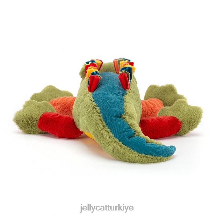 oyuncak Jellycat happihoop timsah çok renkli JNF4L751