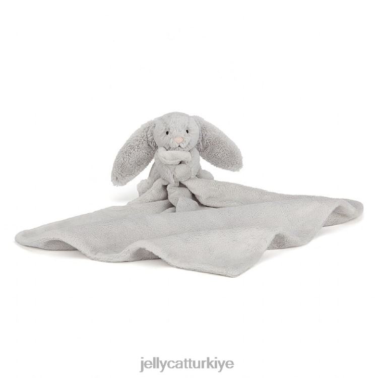 oyuncak Jellycat çekingen tavşan emzik gümüş JNF4L580