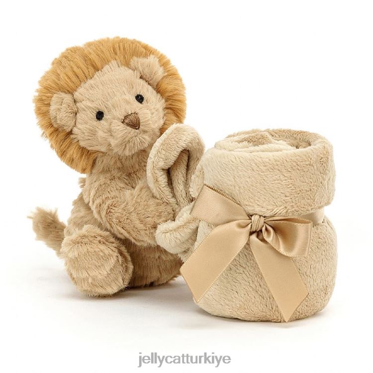 oyuncak Jellycat fuddlewuddle aslan emzik sarı JNF4L689