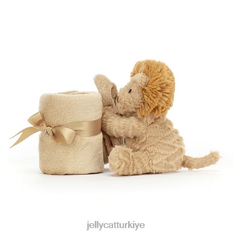 oyuncak Jellycat fuddlewuddle aslan emzik sarı JNF4L689