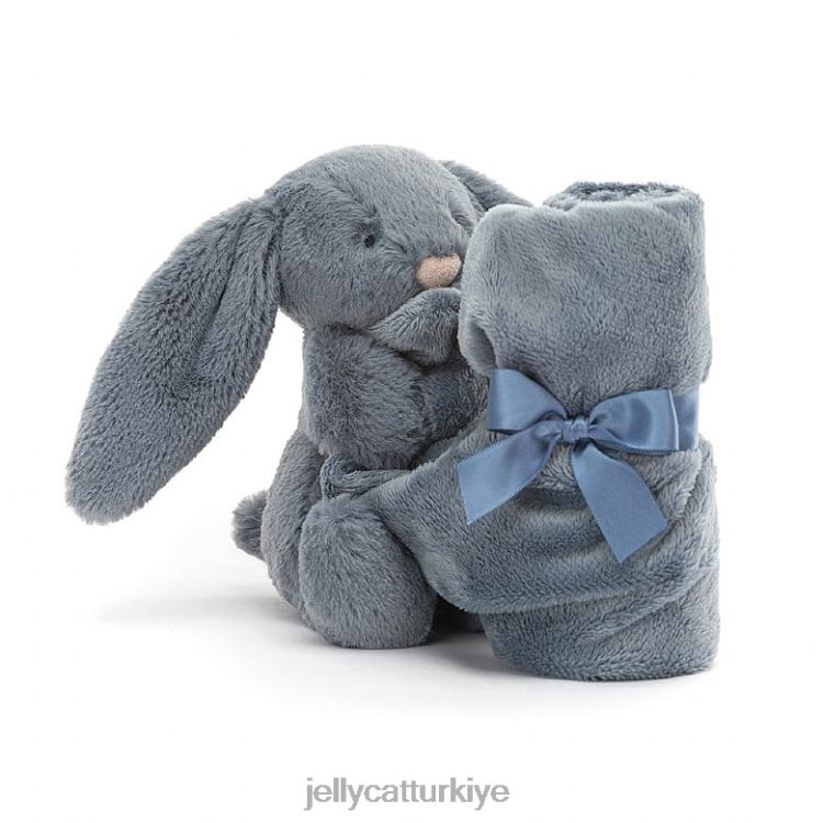 oyuncak Jellycat utangaç esmer tavşan emzik mavisi JNF4L271
