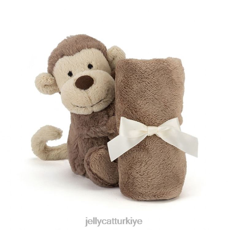 oyuncak Jellycat utangaç maymun emzik kahverengi JNF4L653