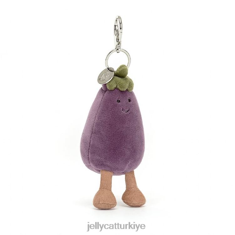 aksesuar Jellycat canlı patlıcan çantası çekicilik mor JNF4L75