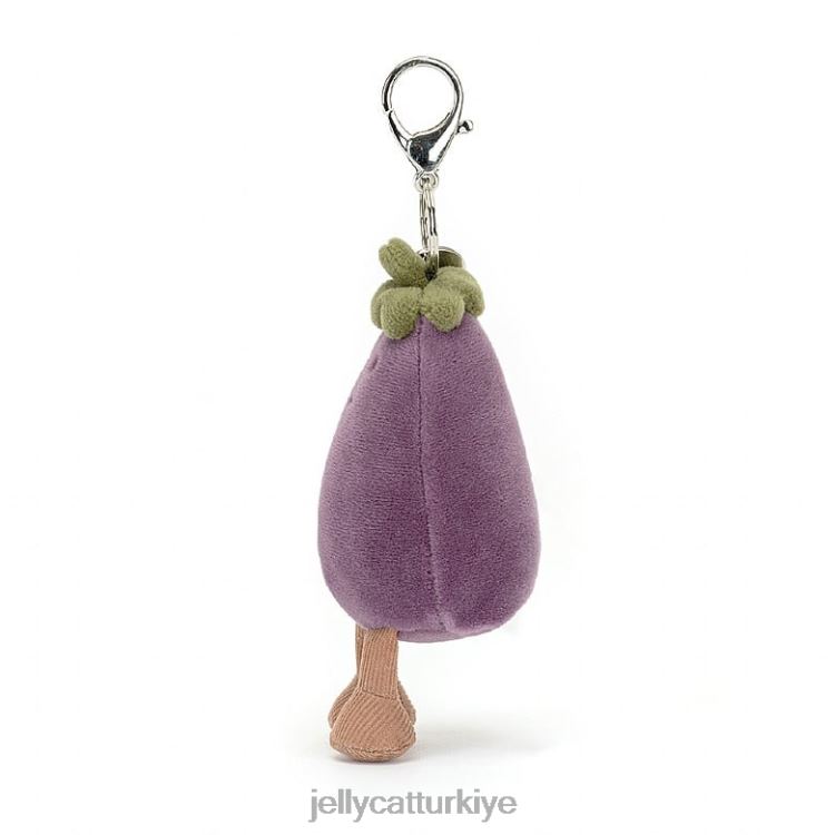aksesuar Jellycat canlı patlıcan çantası çekicilik mor JNF4L75