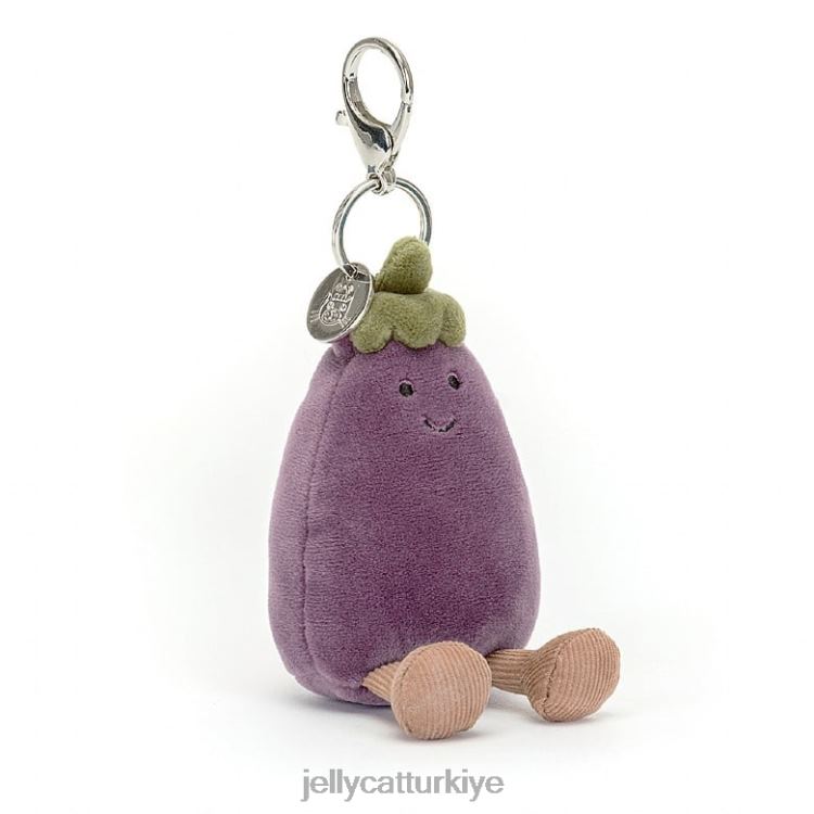 aksesuar Jellycat canlı patlıcan çantası çekicilik mor JNF4L75
