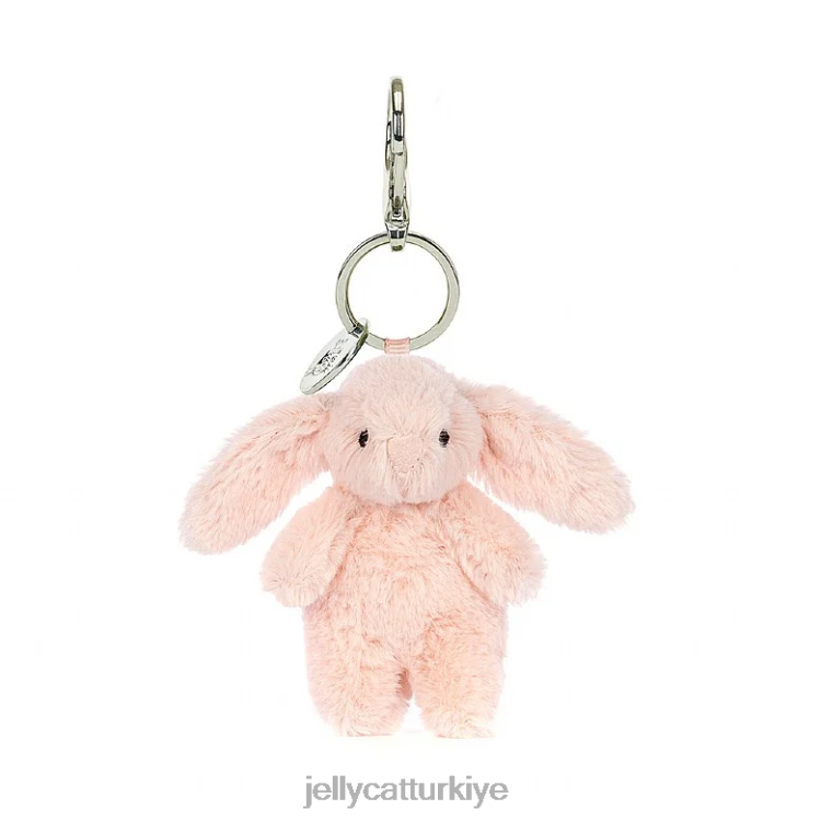 aksesuar Jellycat utangaç allık tavşan çanta cazibesi şeftali JNF4L613