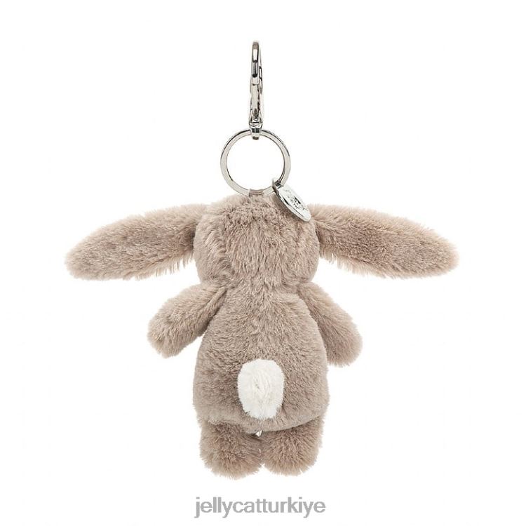 aksesuar Jellycat utangaç tavşan çanta çekiciliği bej JNF4L525