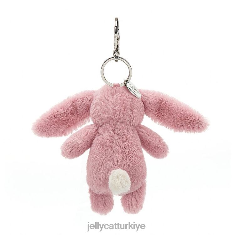 aksesuar Jellycat utangaç tavşan lale çanta cazibesi pembe JNF4L577