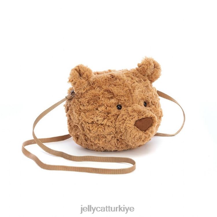 çanta Jellycat bartholomew ayı çantası kahverengi JNF4L670