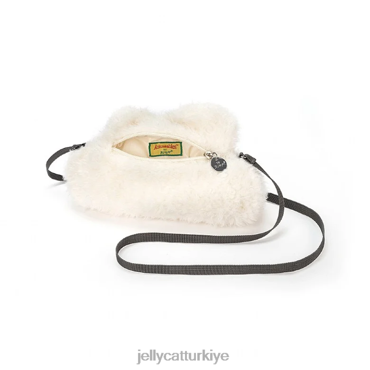 çanta Jellycat eğlenceli bulut çantası beyaz JNF4L61