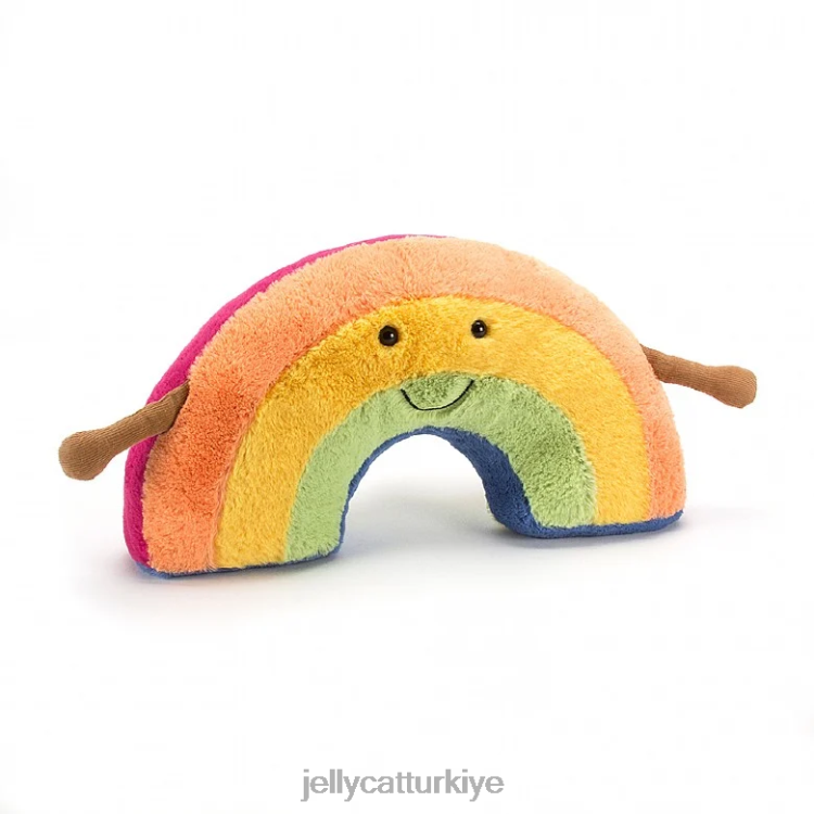 oyuncak Jellycat eğlenceli gökkuşağı çok renkli JNF4L261