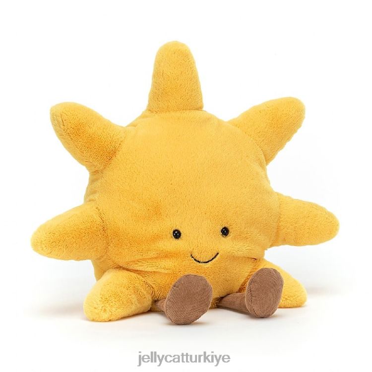 oyuncak Jellycat eğlenceli güneş sarısı JNF4L598