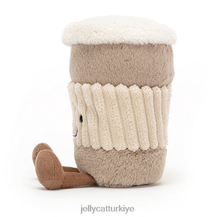 oyuncak Jellycat eğlenceli hazır kahve beji JNF4L675