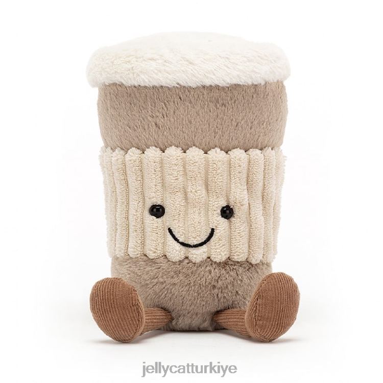 oyuncak Jellycat eğlenceli hazır kahve beji JNF4L675