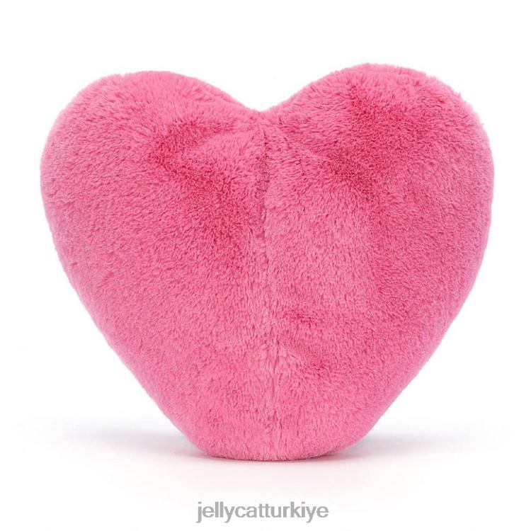 oyuncak Jellycat eğlenceli sıcak kalp pembe JNF4L22