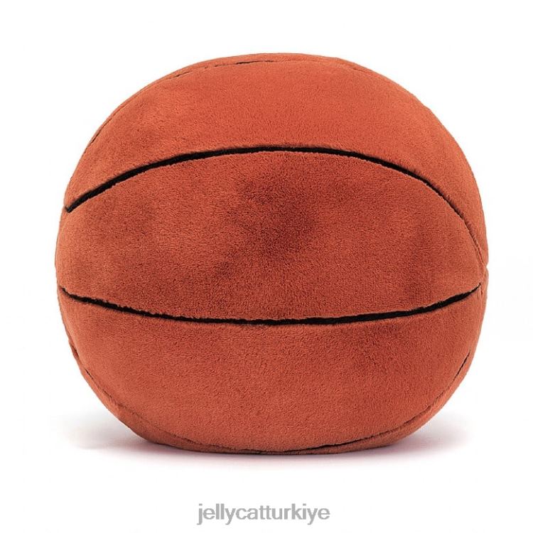 oyuncak Jellycat eğlenceli spor basketbol turuncu JNF4L165