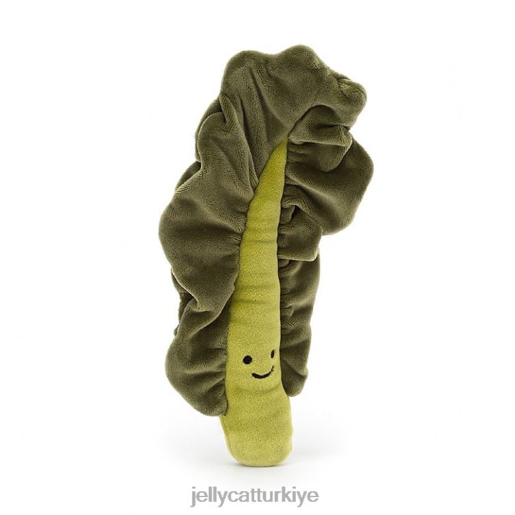 oyuncak Jellycat canlı sebze lahana yaprağı yeşil JNF4L138