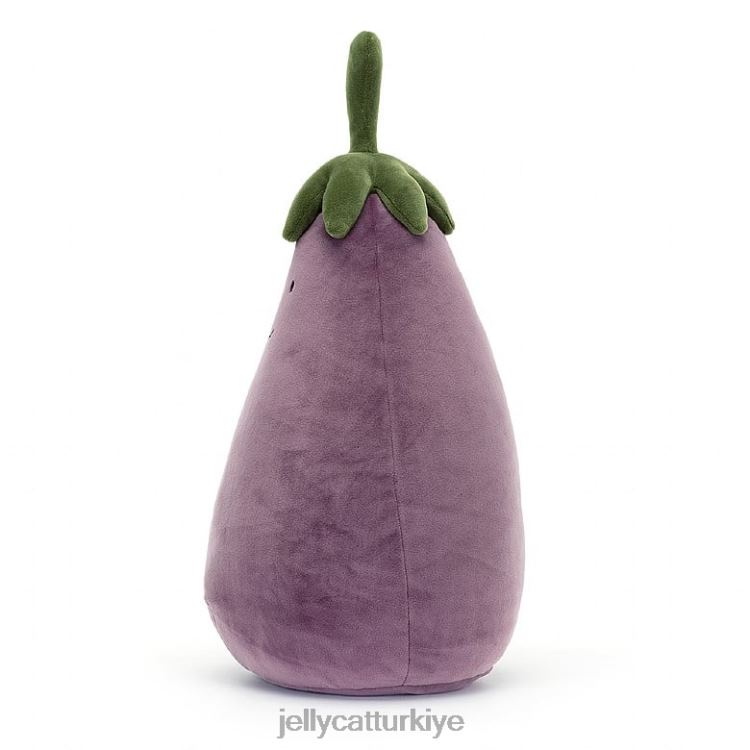 oyuncak Jellycat canlı sebze patlıcan moru JNF4L246