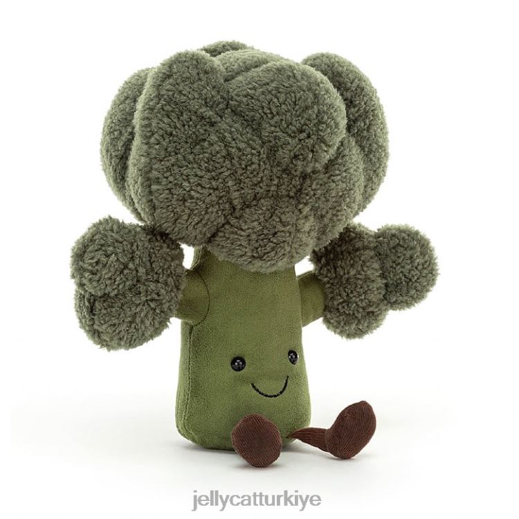 oyuncak Jellycat eğlenceli brokoli yeşili JNF4L458