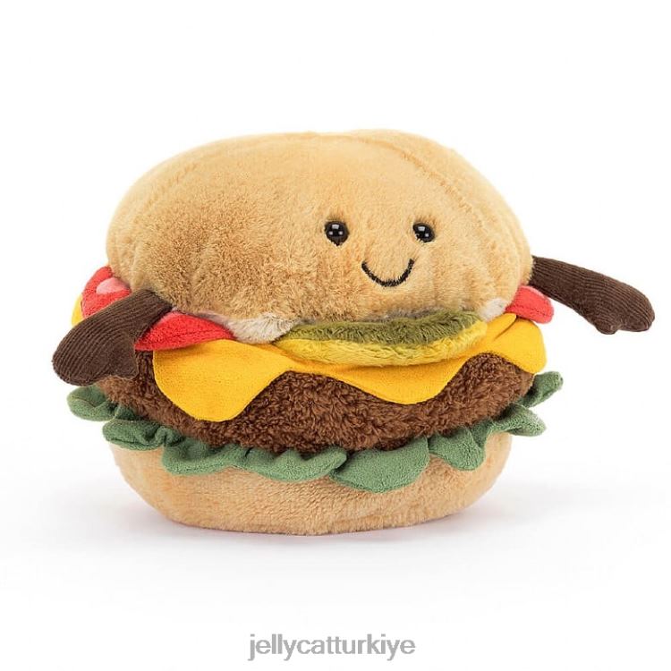 oyuncak Jellycat eğlenceli burger çok renkli JNF4L88