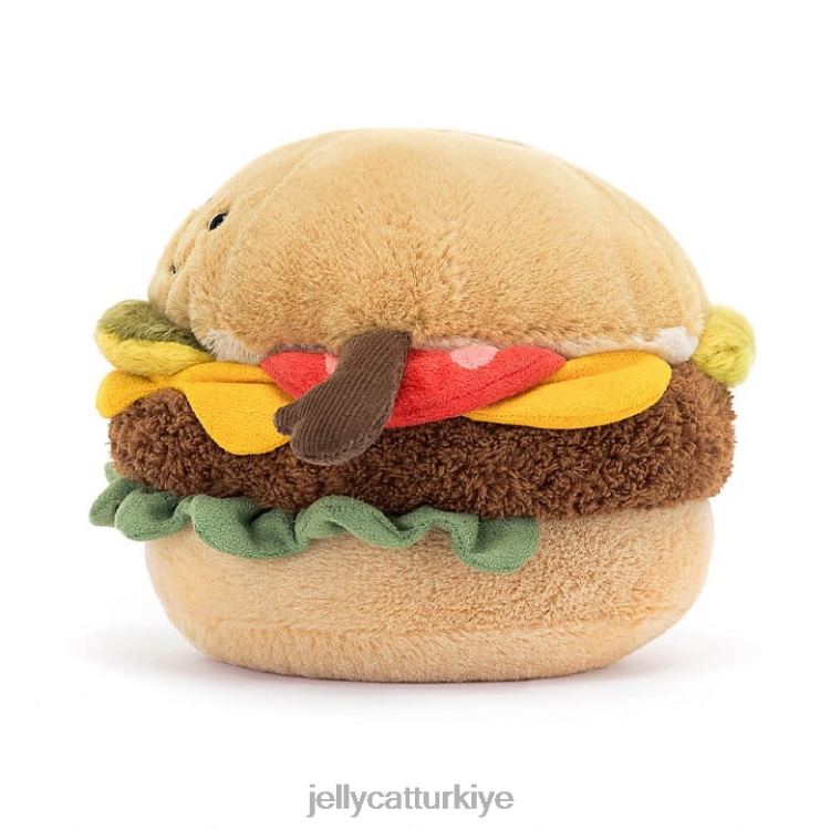 oyuncak Jellycat eğlenceli burger çok renkli JNF4L88