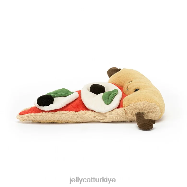 oyuncak Jellycat eğlenceli dilim pizza çok renkli JNF4L198