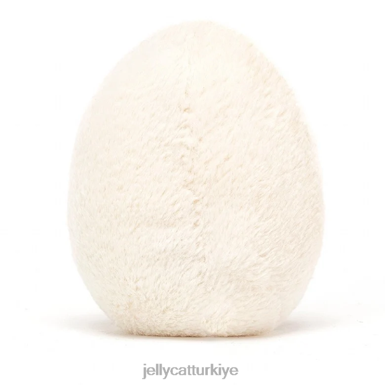 oyuncak Jellycat eğlenceli haşlanmış yumurta geek sarı ve krem JNF4L32