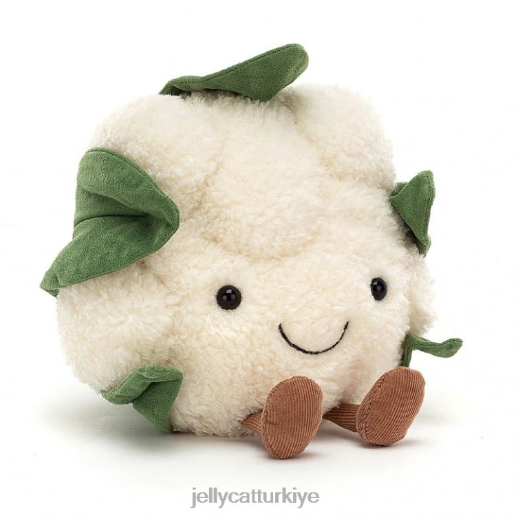 oyuncak Jellycat eğlenceli karnabahar beyaz JNF4L599