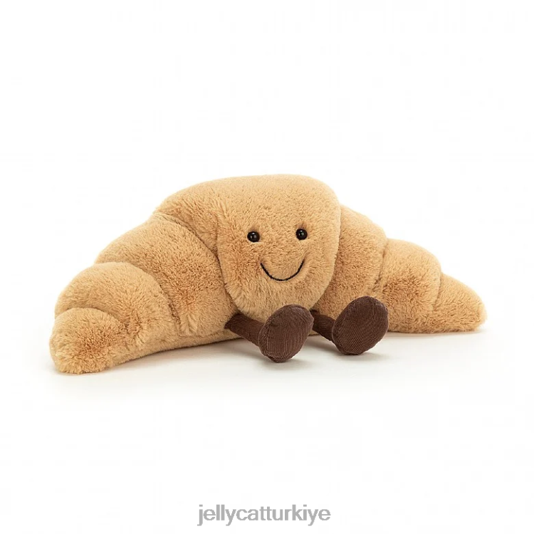oyuncak Jellycat eğlenceli kruvasan beji JNF4L527