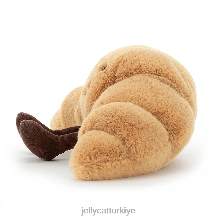 oyuncak Jellycat eğlenceli kruvasan beji JNF4L527