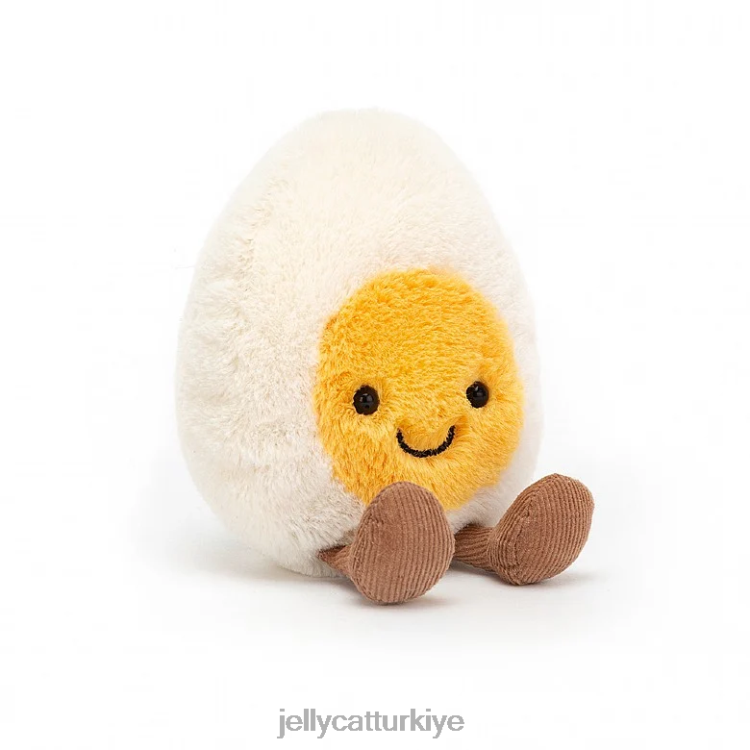 oyuncak Jellycat eğlenceli mutlu haşlanmış yumurta kreması JNF4L23