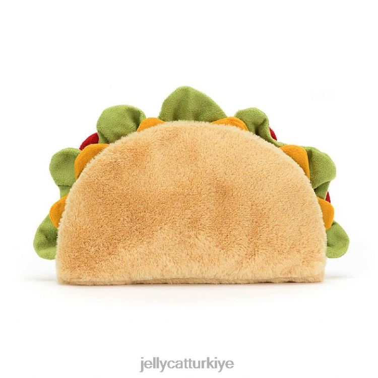 oyuncak Jellycat eğlenceli taco beji JNF4L57