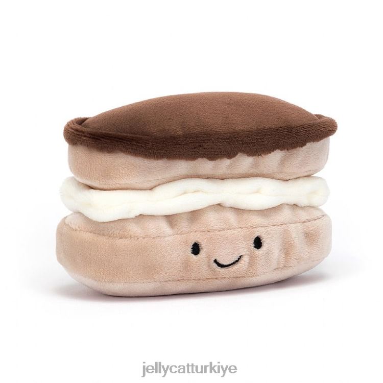 oyuncak Jellycat güzel pastane eclair kahverengi JNF4L133