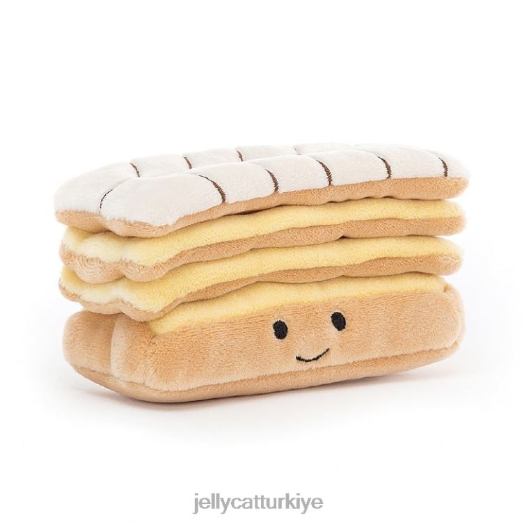 oyuncak Jellycat güzel pastane mille feuille çok renkli JNF4L110