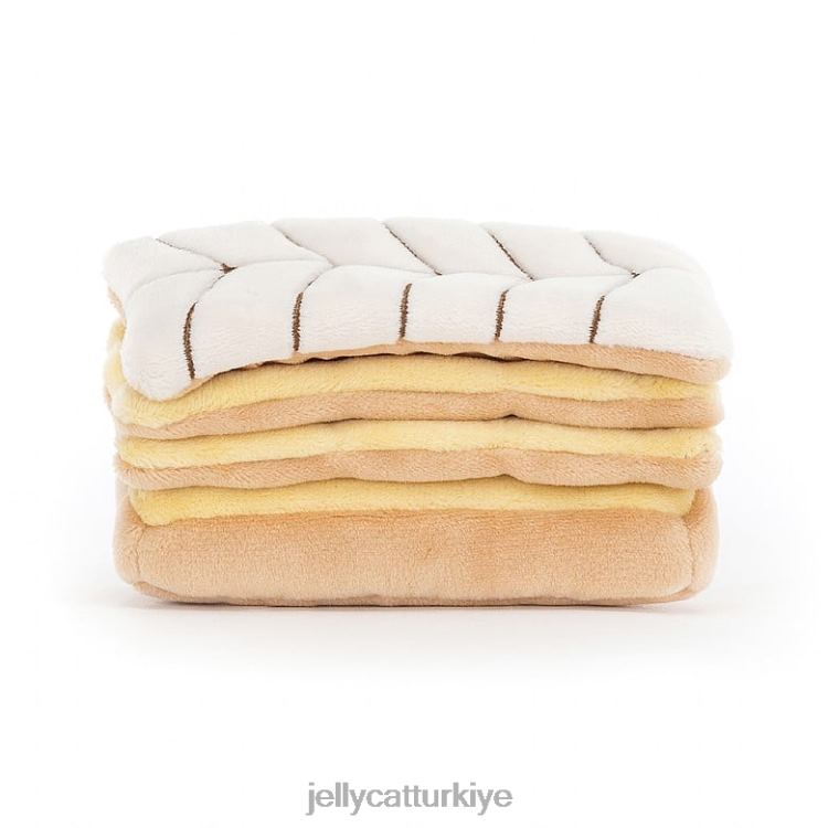 oyuncak Jellycat güzel pastane mille feuille çok renkli JNF4L110