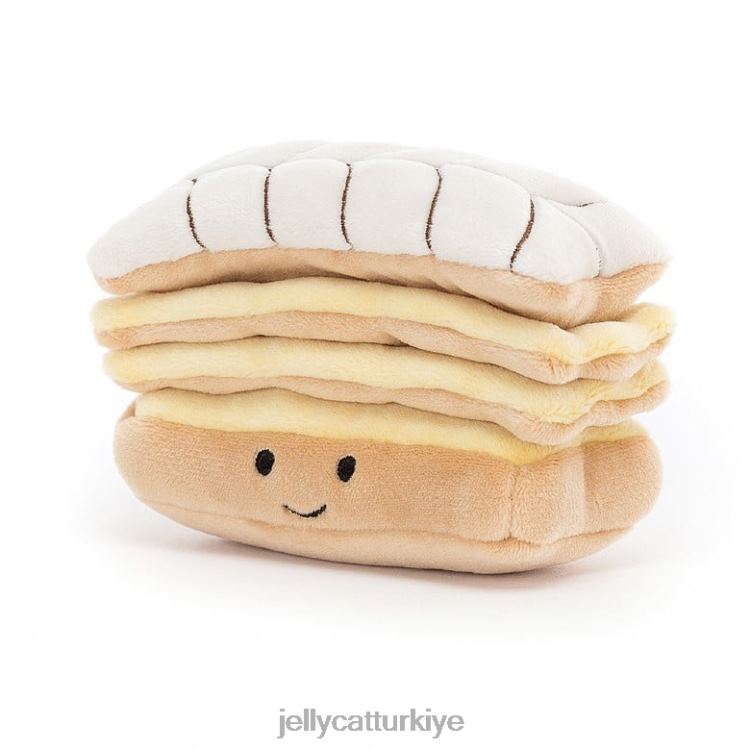 oyuncak Jellycat güzel pastane mille feuille çok renkli JNF4L110