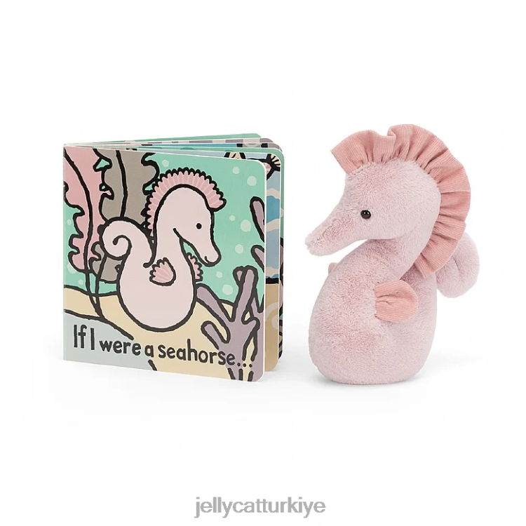 kitap Jellycat bir denizatı kitabı ve sienna denizatı gümüşü olsaydım JNF4L762 kitap Jellycat bir denizatı kitabı ve sienna denizatı gümüşü olsaydım JNF4L762