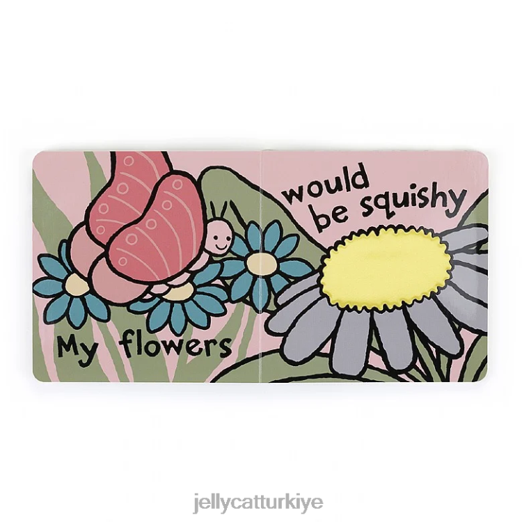 kitap Jellycat eğer bir kelebek olsaydım çok renkli kitap JNF4L756