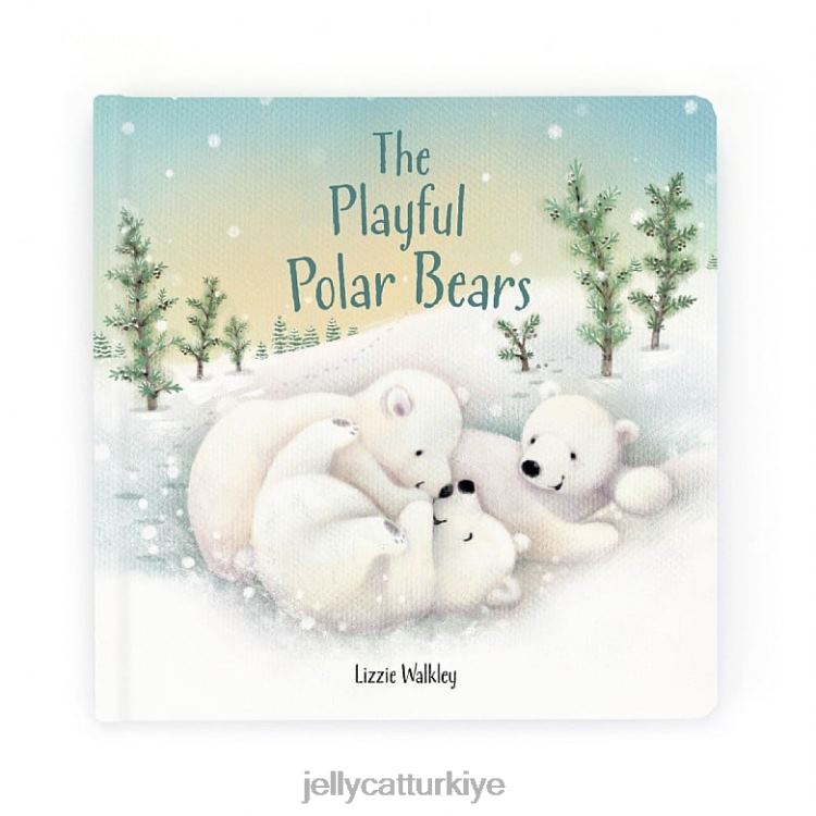 kitap Jellycat şakacı kutup ayıları kitabı çok renkli JNF4L295