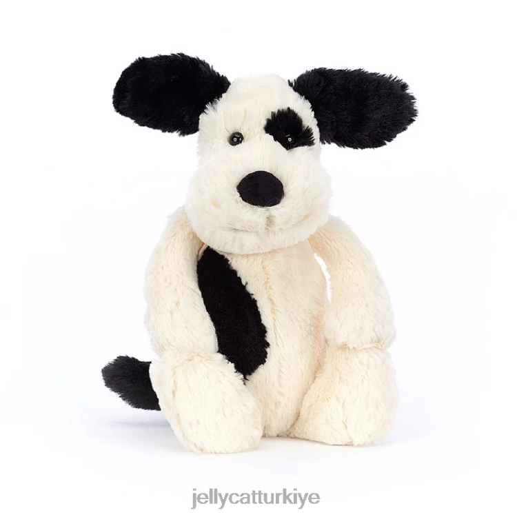 kitap Jellycat köpek yavrusu yaramazlık kitabı yapıyor ve utangaç köpek yavrusu siyah beyaz JNF4L747
