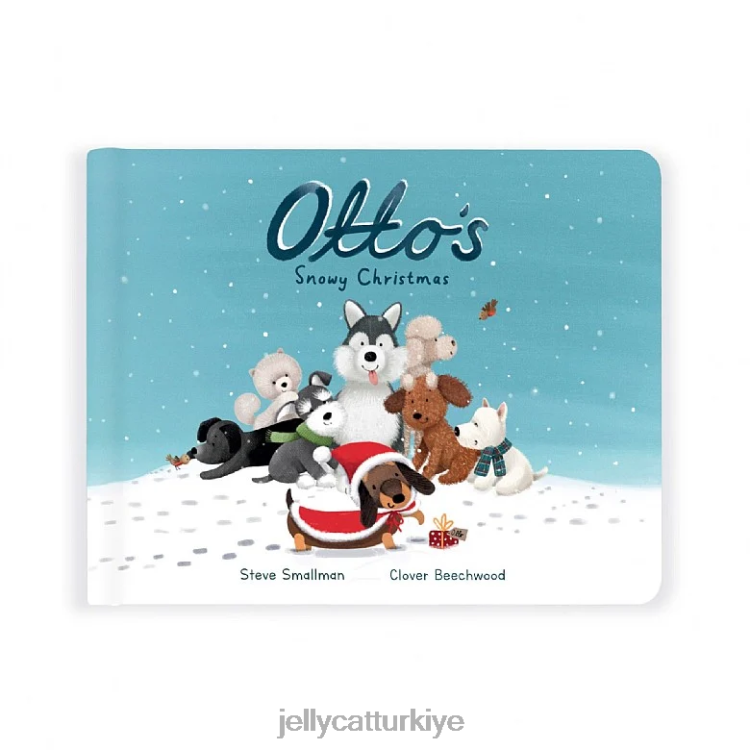 kitap Jellycat otto'nun karlı yılbaşı kitabı çok renkli JNF4L277