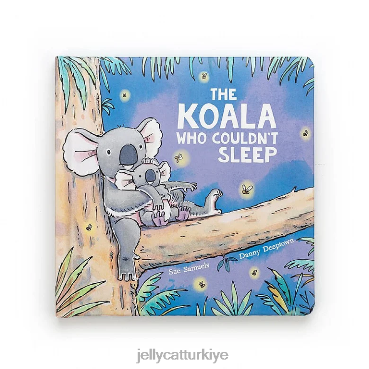 kitap Jellycat uyuyamayan koala kitabı çok renkli JNF4L784
