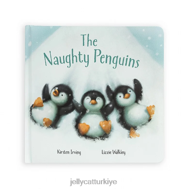 kitap Jellycat yaramaz penguenler kitabı çok renkli JNF4L169