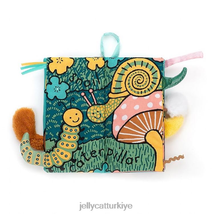 kitap Jellycat bahçe kuyrukları kitabı çok renkli JNF4L804