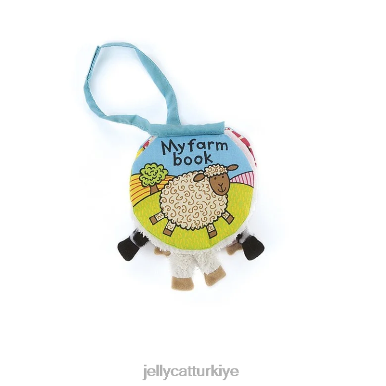 kitap Jellycat çiftliğim kitabı çok renkli JNF4L767