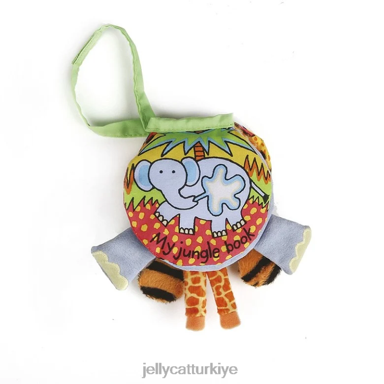 kitap Jellycat orman kitabım çok renkli JNF4L755