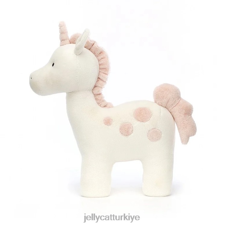 oyuncak Jellycat büyük benekli tek boynuzlu at beyazı JNF4L462