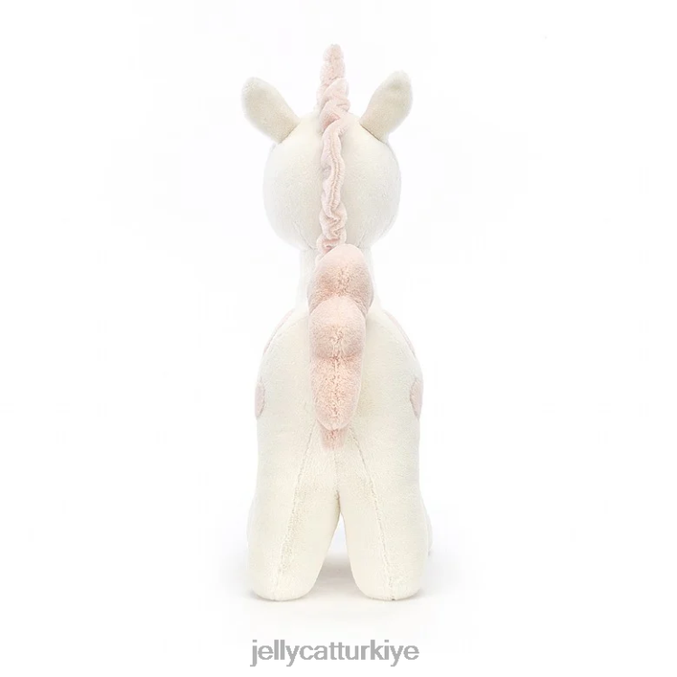 oyuncak Jellycat büyük benekli tek boynuzlu at beyazı JNF4L462