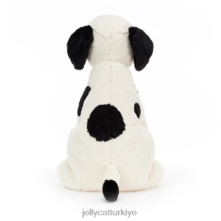 oyuncak Jellycat harper pup siyah ve krem JNF4L440